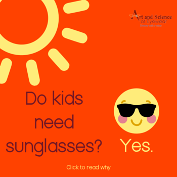 Sunglasses for Children - are they necessary? Yes. Click to learn more.