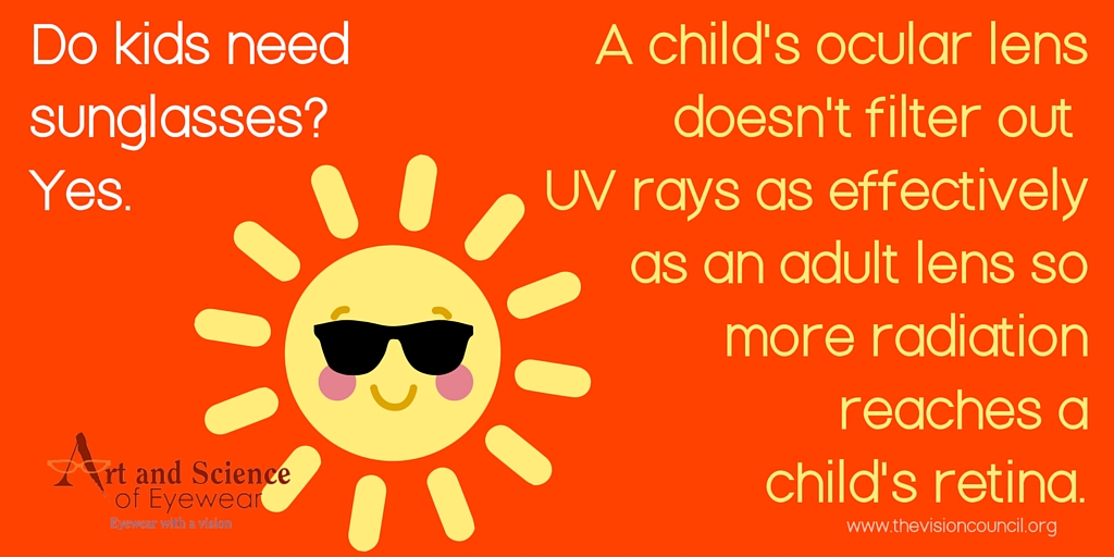 [Face Graphic] Children Sunglasses - Kids Need Sunglasses - Kids Ocular Lenses Don't Filter UV Way as Effectively as Adults